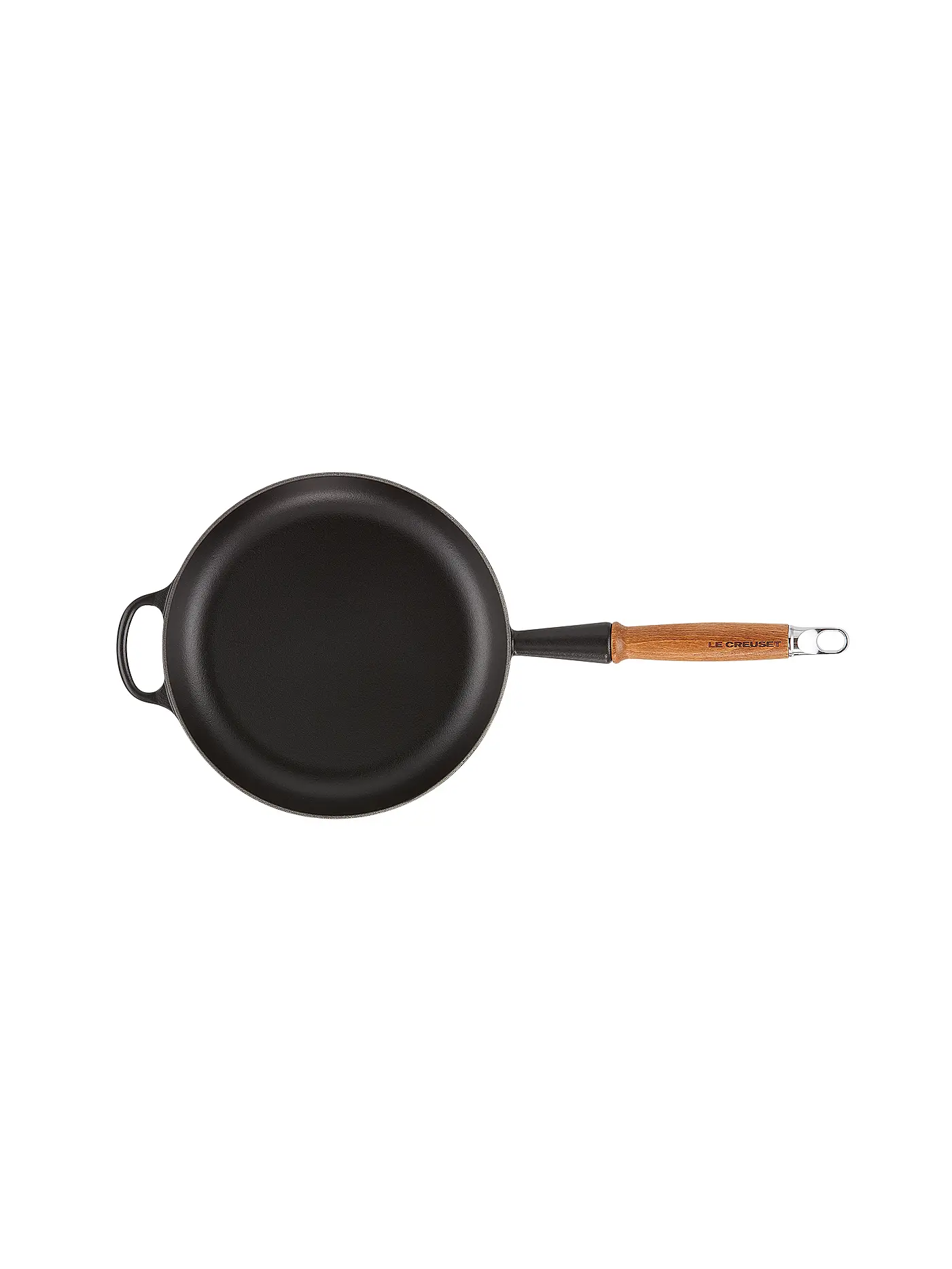 LE CREUSET | Bratpfanne Signature 24cm  Ofenrot | schwarz
